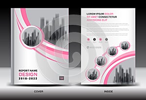 Annual report cover design, brochure flyer template, business advertisement, company profile