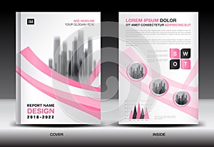 Annual report cover design, brochure flyer template, business advertisement, company profile