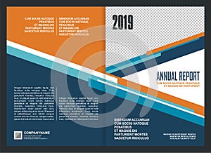 Annual Report Cover Template Design
