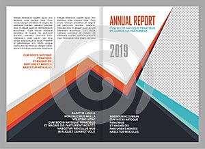 Annual Report Cover Template Design