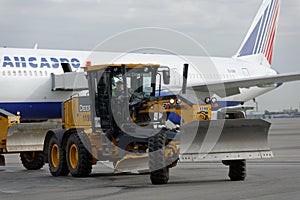 Annual review of airport equipment in Pulkovo, St. Petersburg, Russia