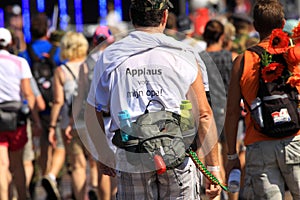 An annually recurring large walking event