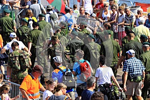 An annually recurring large walking event