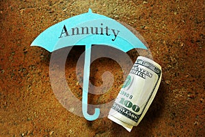 Annuity concept photo