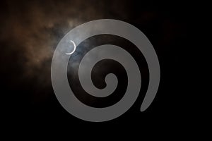 Annular solar eclipse 2020