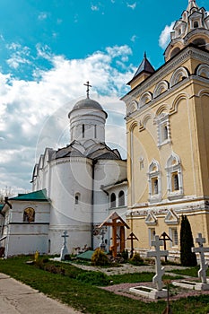 Annunciation Cathedral of blessed virgin Mary of female monastery Kirzhach, Vladimir region, Russia