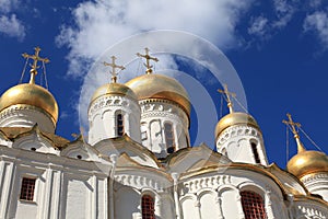 Annunciation Cathedral in Moscow Kremlin, Russia