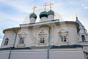 Annunciation cathedral of Nikitsky Monastery in Pereslavl-Zalessky, Russia