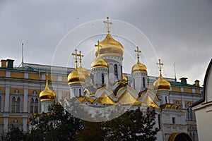 Annunciation church of Moscow Kremlin. UNESCO World Heritage Site.