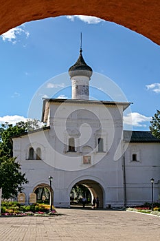 Annunciation gate church of the Saviour Monastery of St. Euthymius, Russia, Suzdal