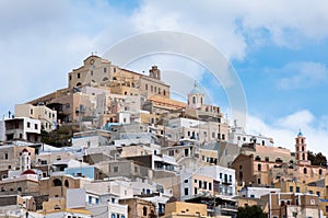 Ano Syros in Greece photo