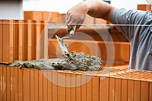 Construction workers at a construction site