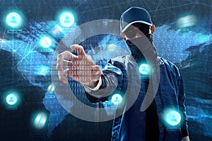 Anonymous hacker unlock secret computer data