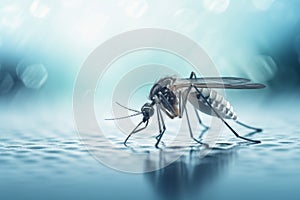 Anopheles sp. is a species of mosquito in the order Diptera