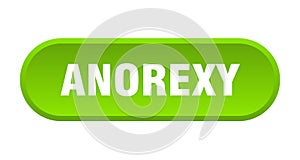 anorexy button. rounded sign on white background