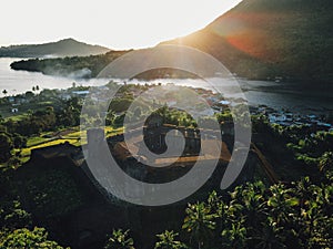 Aerial View of Belgica Fort photo