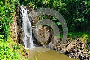 Another beautiful nature is Heaw Narok waterfall.