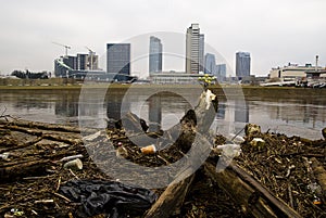 Another river side after flood