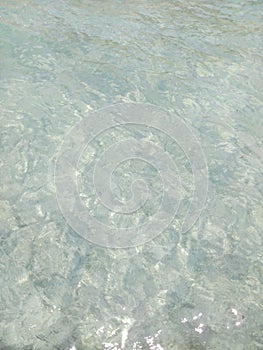 Another translucent water in Gili Trawangan sea shore, Lombok