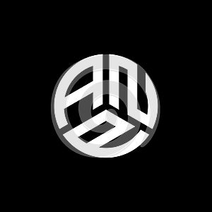 ANP letter logo design on white background. ANP creative initials letter logo concept. ANP letter design