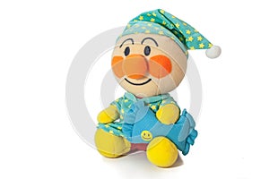 A anpanman doll on background