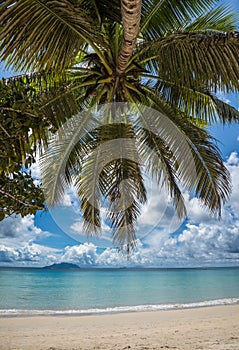 Anse Beau Vallon tropical beach, Mahe island, Seychelles