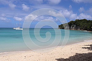 Anse Canot Beach Guadeloupe Marie Galante Island French West Indies