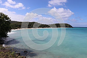 Anse Canot Beach Guadeloupe Marie Galante Island French West Indies