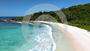 Anse Cocos beach, La Digue Seychelles