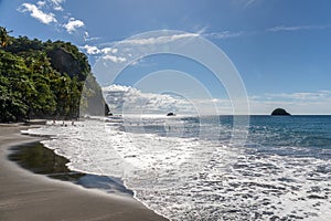 Anse Couleuvre beach - Le Precheur, Martinique photo