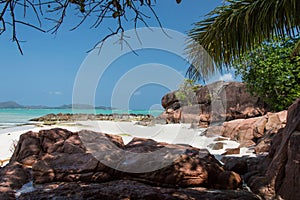 Anse Gouvernement in Praslin, Seychelles