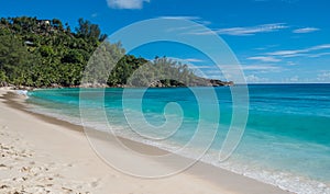 Anse Intendance tropical beach, Mahe island, Seychelles photo