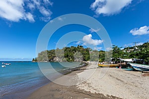Anse La Raye beach