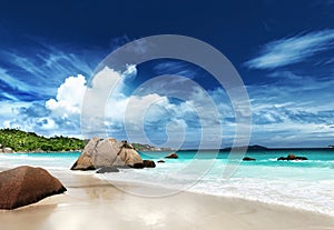 Anse Lazio beach Praslin island