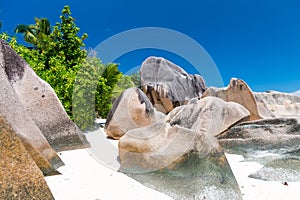 Anse Source D'Argent in La Digue - Seychelles