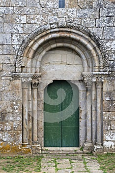 Ansemil church in Silleda Spain photo