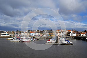 Anstruther Marina And Town