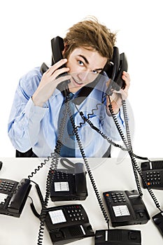 Answering multiple calls at the same time