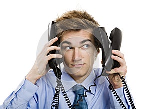 Answering multiple calls at the same time