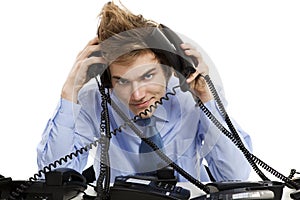 Answering multiple calls at the same time