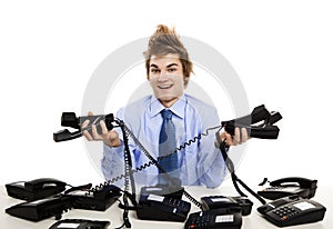 Answering multiple calls at the same time