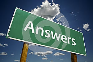 Answers - road-sign.