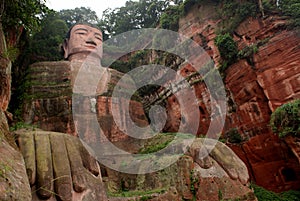Ant Buddha in Leshan, Sichuan, China