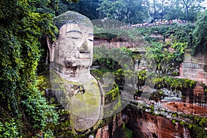 Ant Buddha in Leshan, Sichuan, China