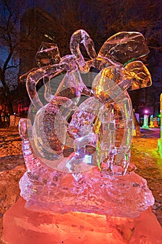 The ant ice-lantern festival