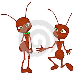 Ant in love