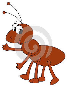 Ant (vector clip-art)