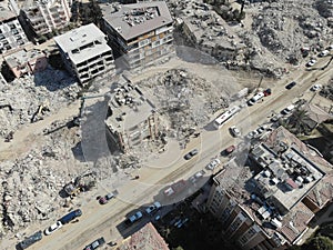 Antakya, Hatay, Turkey Drone Footage - February 16th, 2023