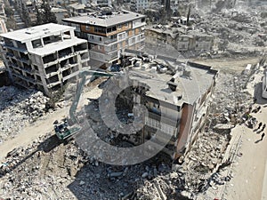 Antakya, Hatay, Turkey Drone Footage - February 16th, 2023