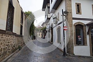 Antaliya, Turkey - October 30 2021:streets of the old town photo